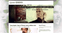 Desktop Screenshot of gameof-thrones.fr